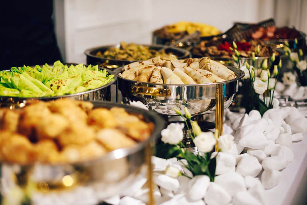 sustainable event catering options