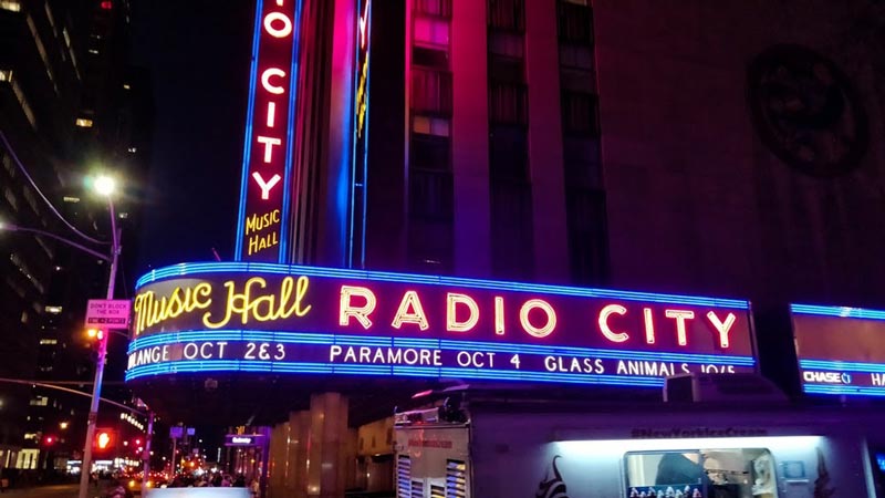 radio city music hall for corporate events in new york