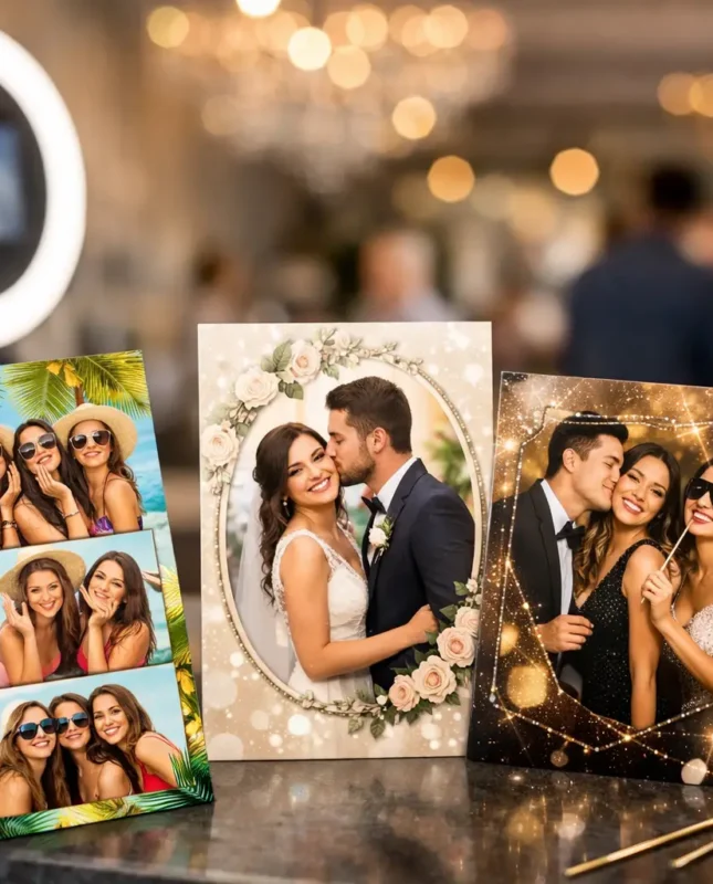 Custom Photo Booth Overlays That Elevate Events
