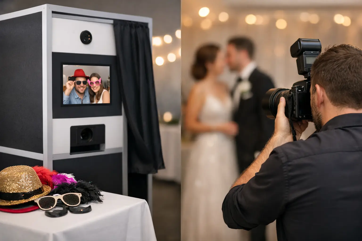 Photo Booth Versus Photographer: Which Fits?