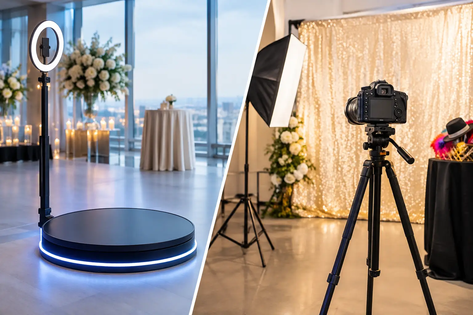 360 Booth Versus DSLR Booth for Luxury Events